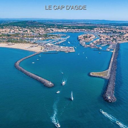 L'Arche De Noe 235, Superbe Vue Mer Agde Bagian luar foto