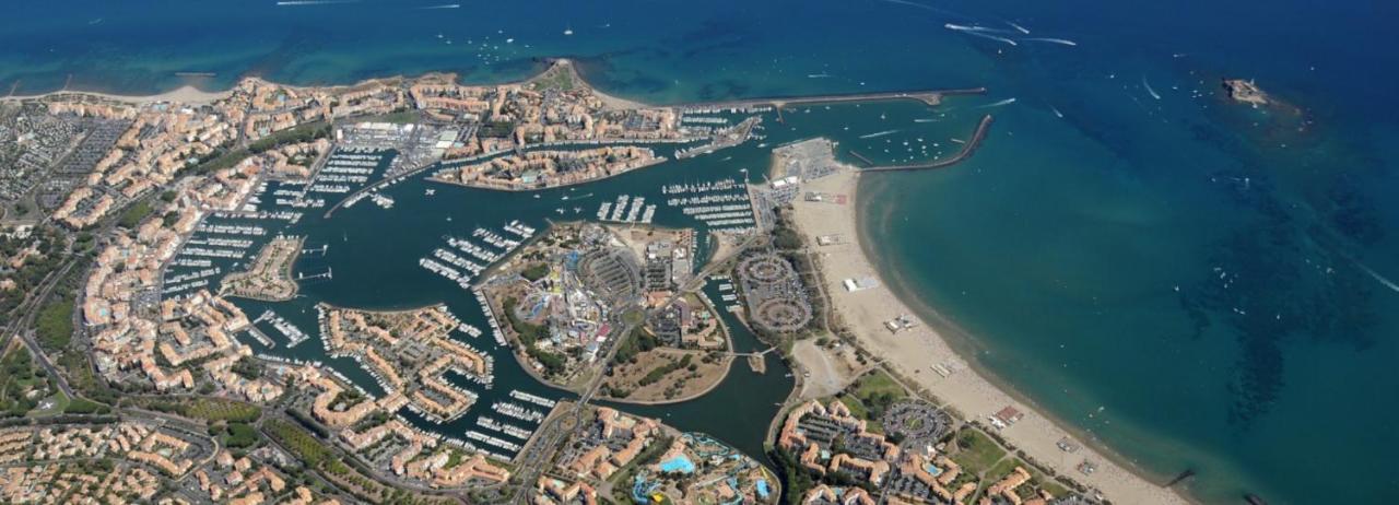 L'Arche De Noe 235, Superbe Vue Mer Agde Bagian luar foto